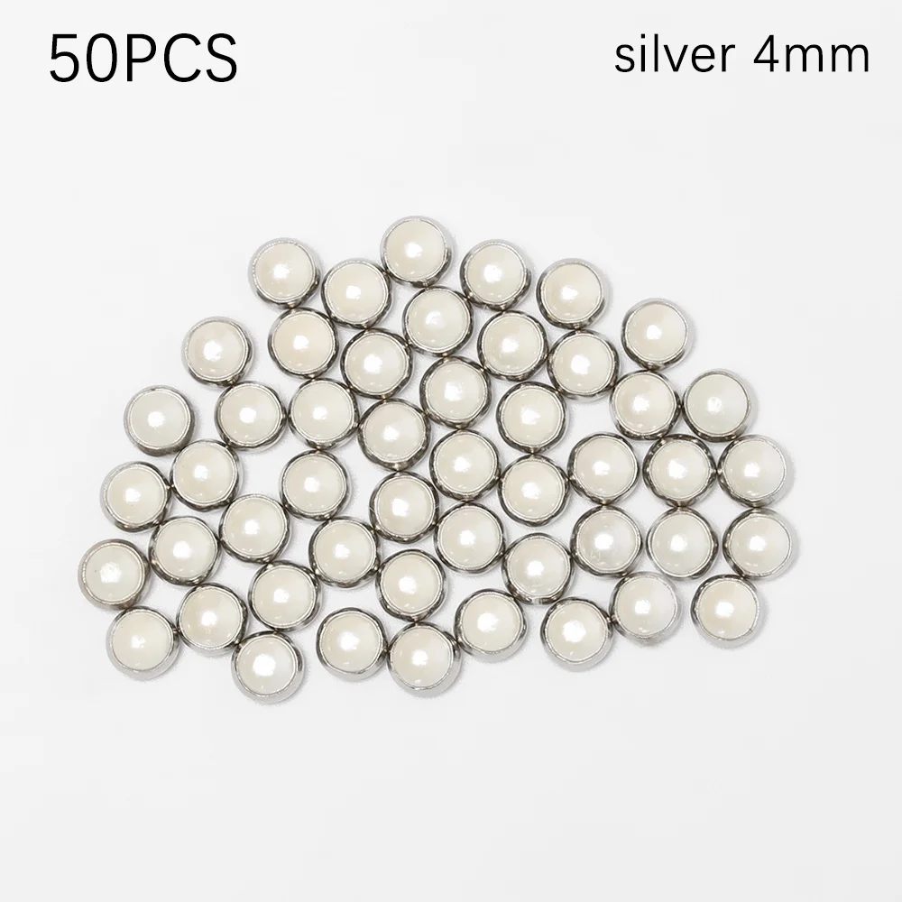 silver 4mm