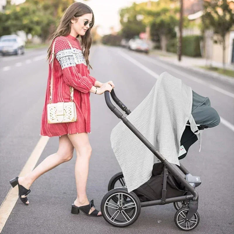 Breathable Breastfeeding Cover Baby Feeding Nursing Covers Adjustable Nursing Apron Outdoor Privacy Cover Mother Nursing Cloth - imagen 4
