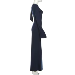 Vestido premamá para sesión de fotos – Hombro descubierto y lazo