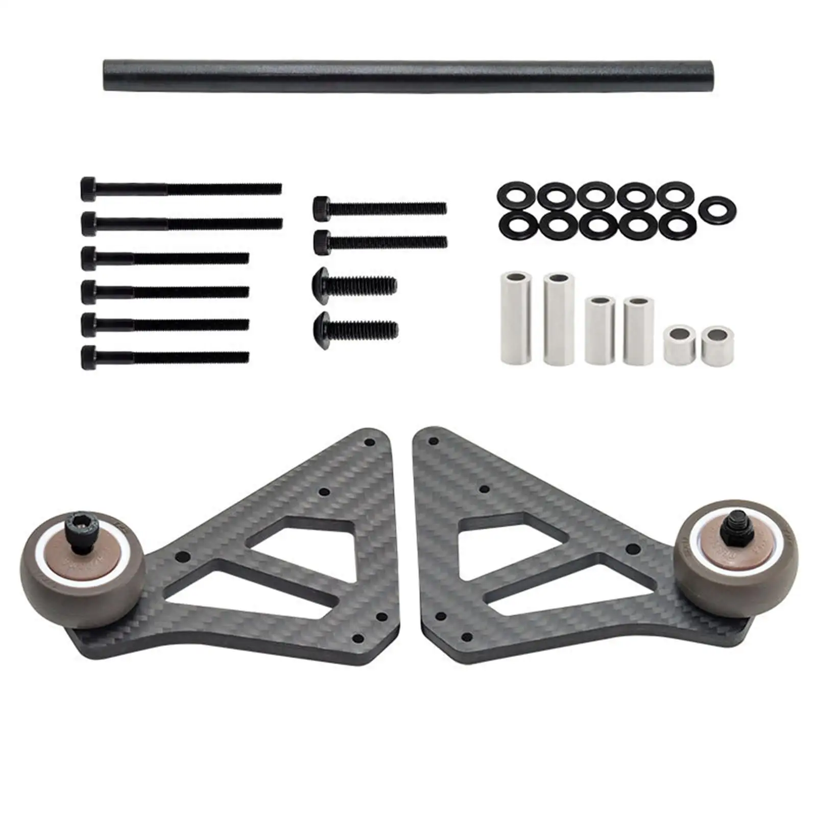 1:7 Scale RC Car Heads Wheel Upgrades Professional Easy to Install Carbon Fiber