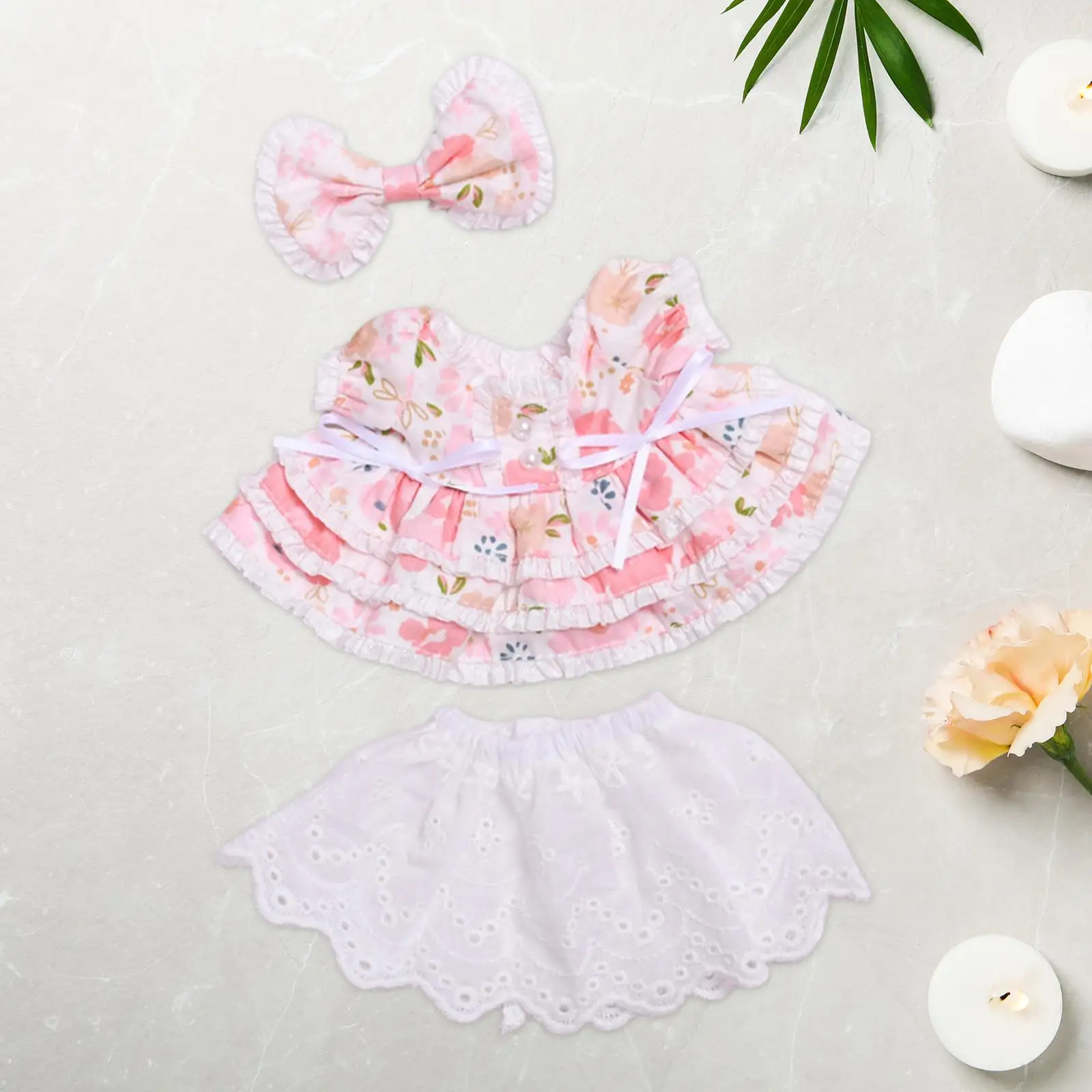 Plush Figure Vest Dress Fashion Clothing Make Your Own Dolls for 7.87'' Doll