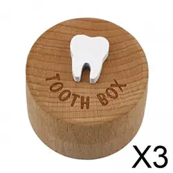 Caja recuerdos hada dientes bebé personalizada de madera – Regalo