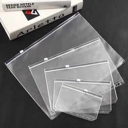 Bolsas de almacenamiento transparentes con cremallera para documentos