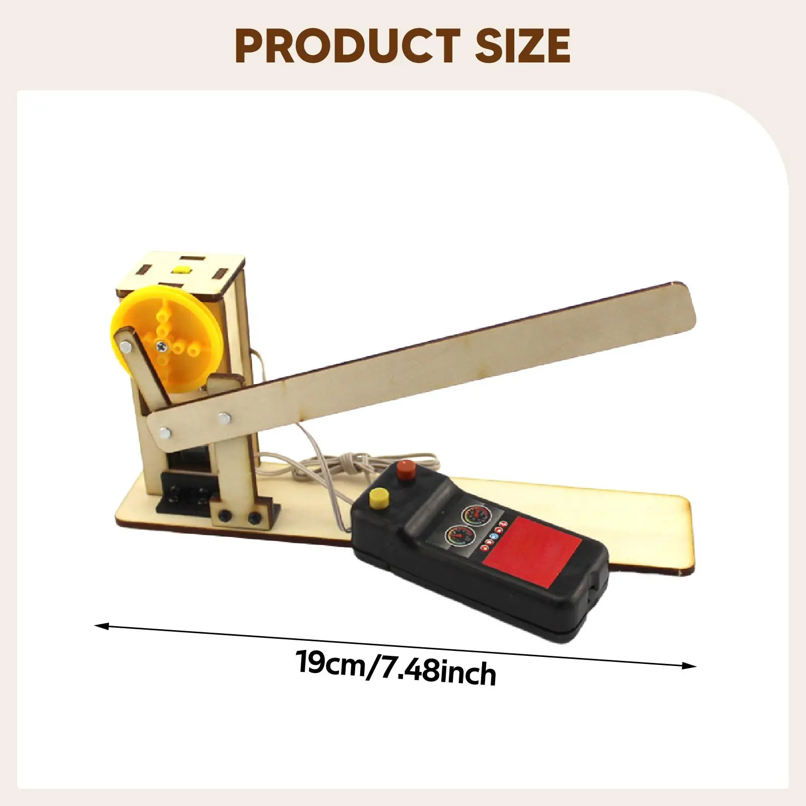 Wooden Gate Model Physics Parent-child Interactive Toy Puzzle Toy for Kids