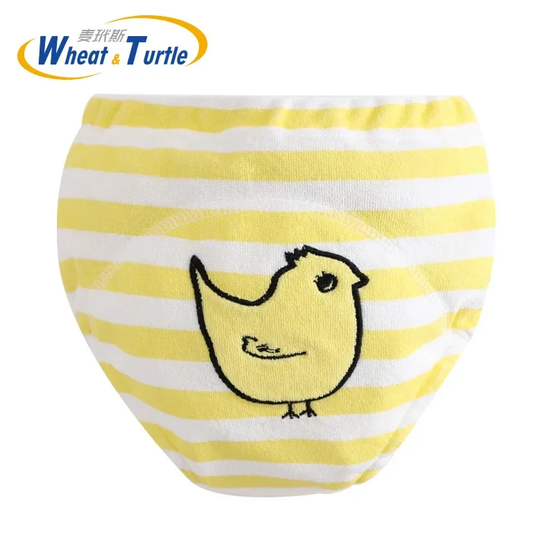 Pañales de tela reutilizables con estampado de animales unisex - imagen 4