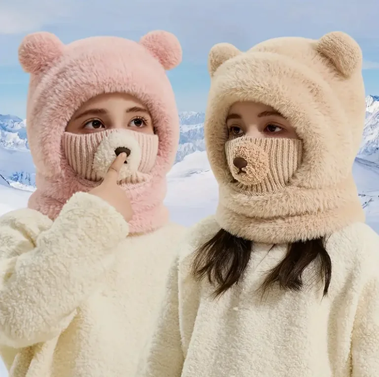 Gorro infantil de lana para niño y niña – Protección viento frío - imagen 4