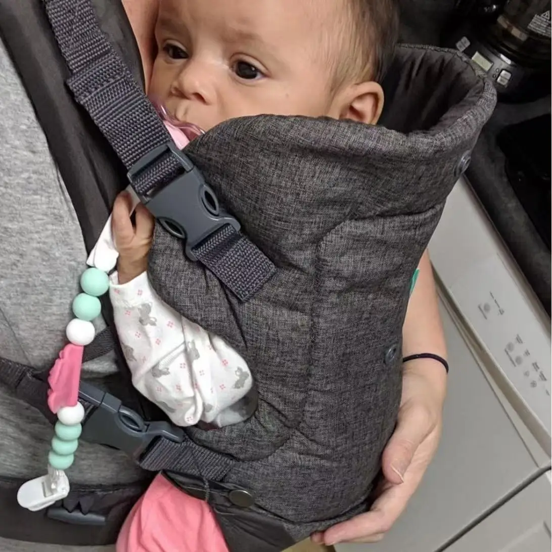 Portabebés ergonómico con asiento anatómico de cadera