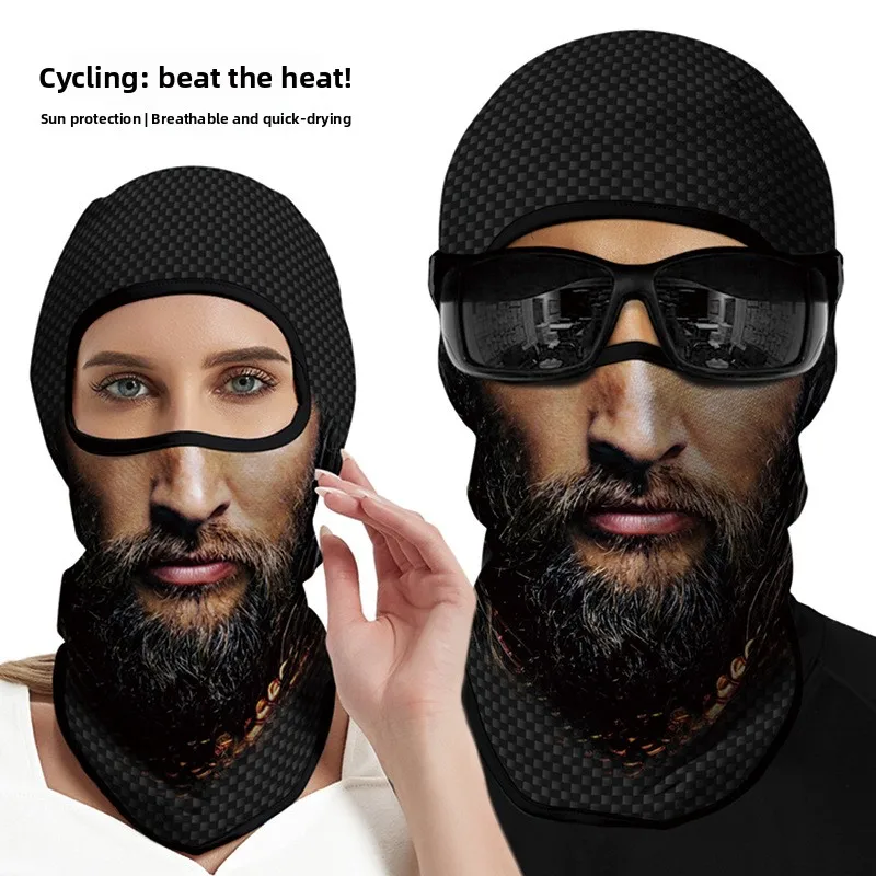 Forro para casco hombre diseño calavera