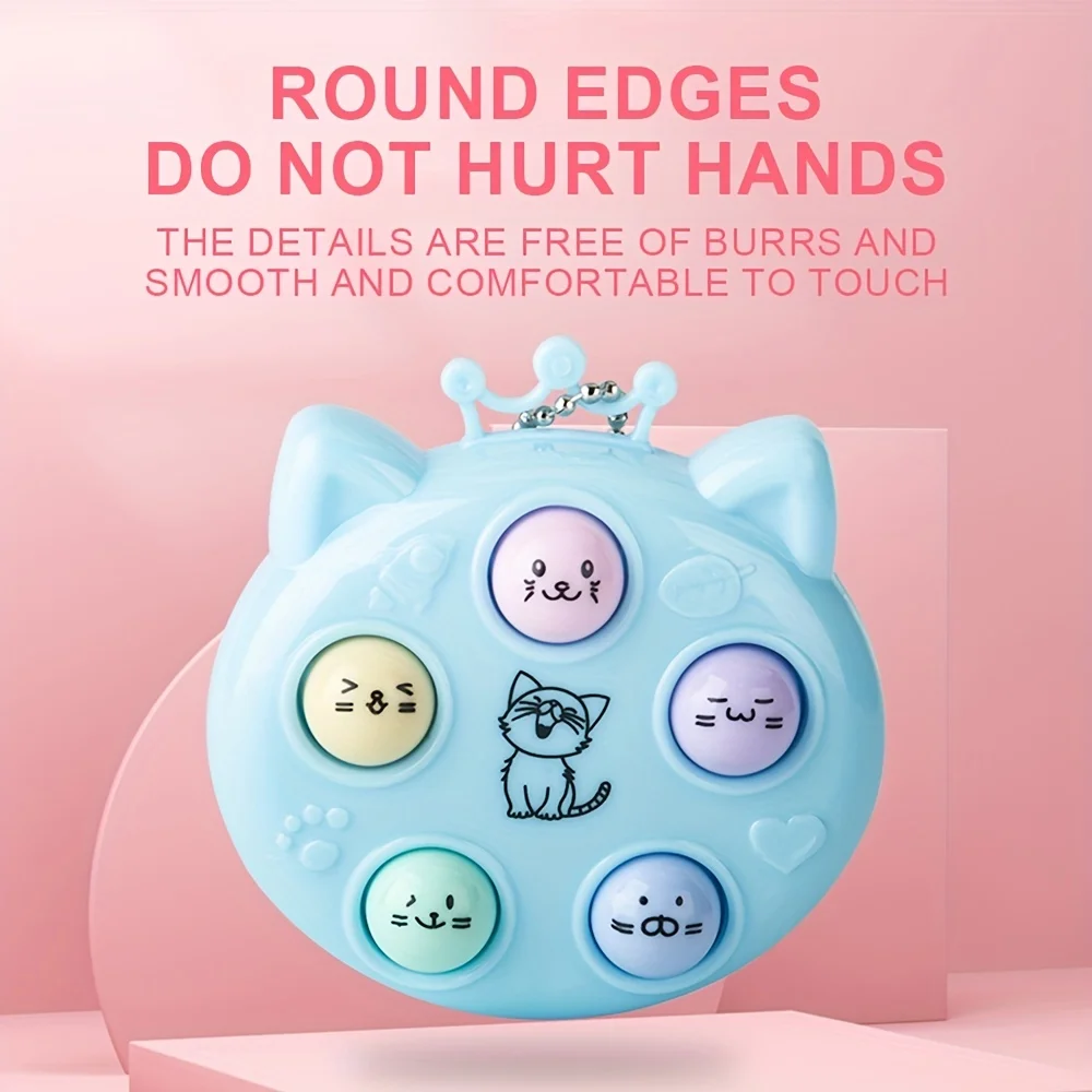 Juego Whack A Mole, juguetes de descompresión para niños, máquina de juego intelectual, juguete de descompresión para niños, juguete Whack-a-mole de dibujos animados - imagen 2