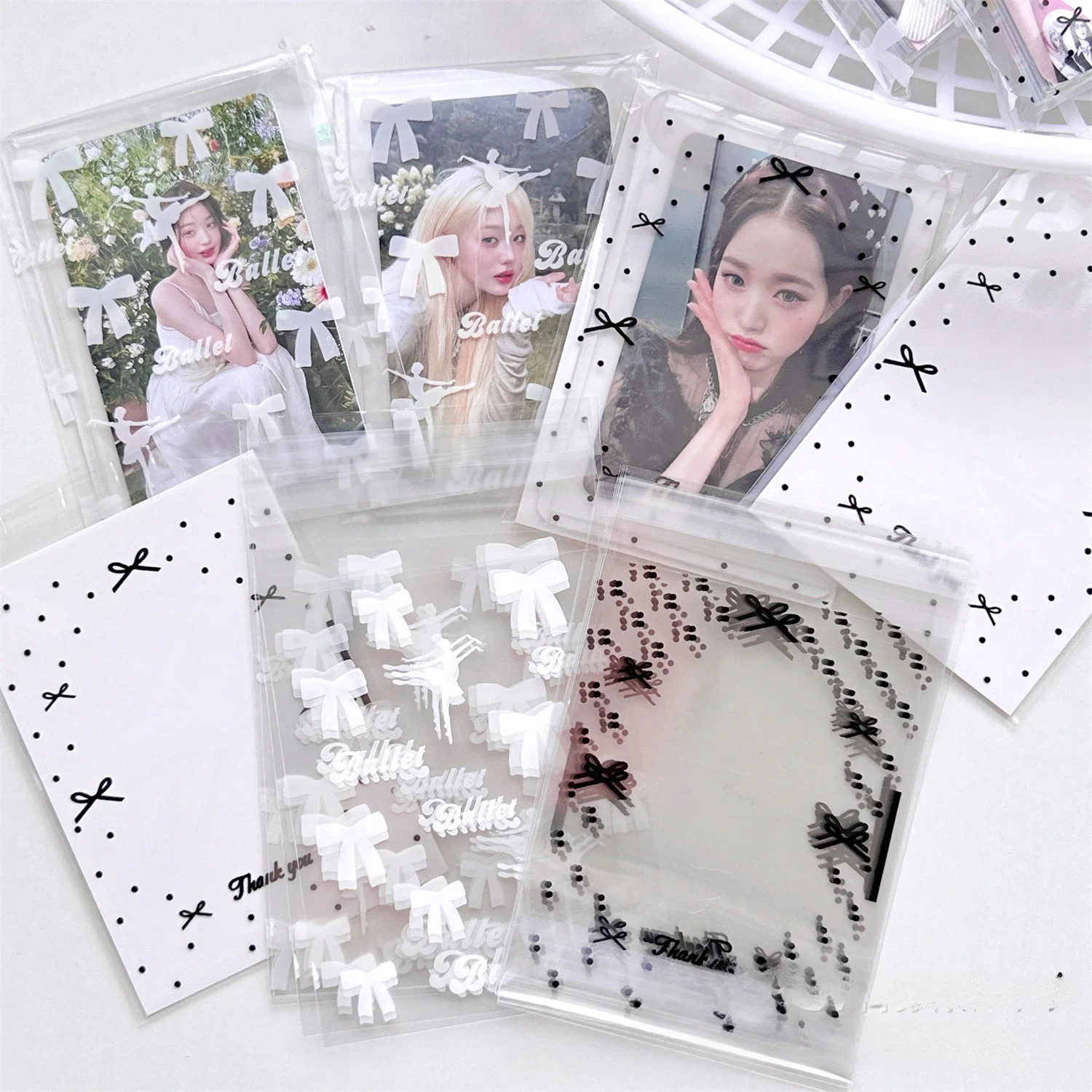 Funda tarjeta infantil estilo ballet para sesiones fotográficas