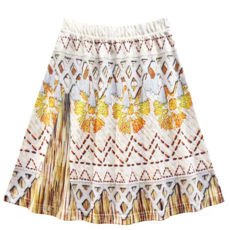 Disfraz Moana para niña – Vestido veraniego con peluca - imagen 5