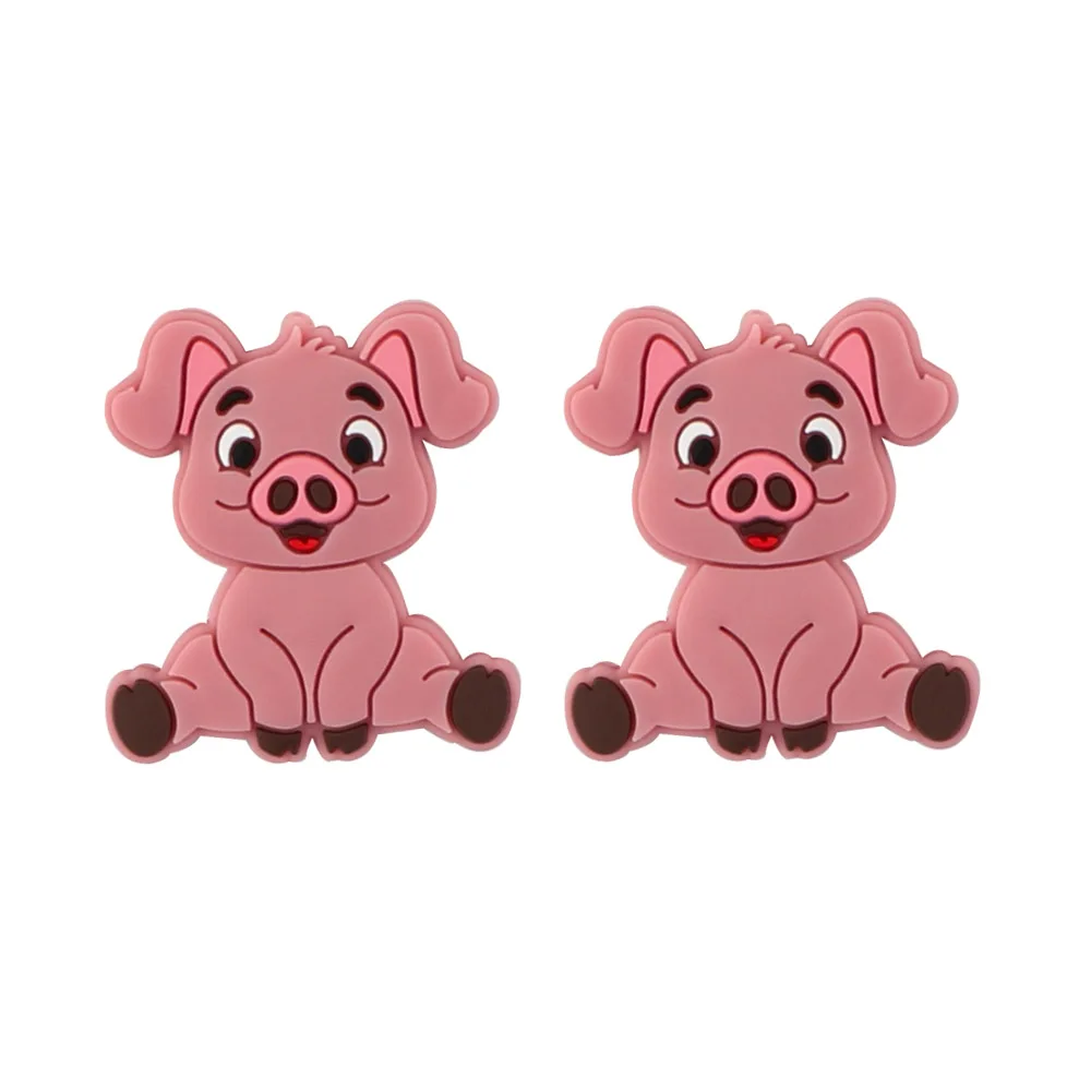 10pcs Dark pink