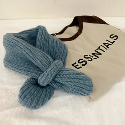 Bufanda infantil de cuello acolchada para niños – Color caramelo