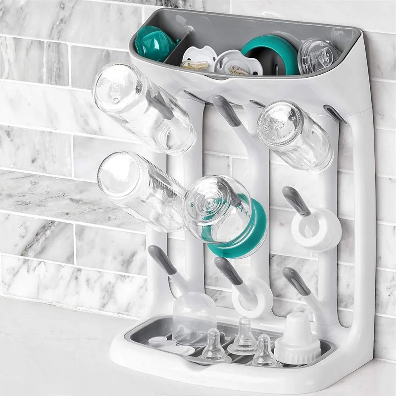 Tendedero Vertical para biberones de alta capacidad, nuevo estilo, estante de secado para encimera que ahorra espacio, accesorio para alimentación de bebé - imagen 5