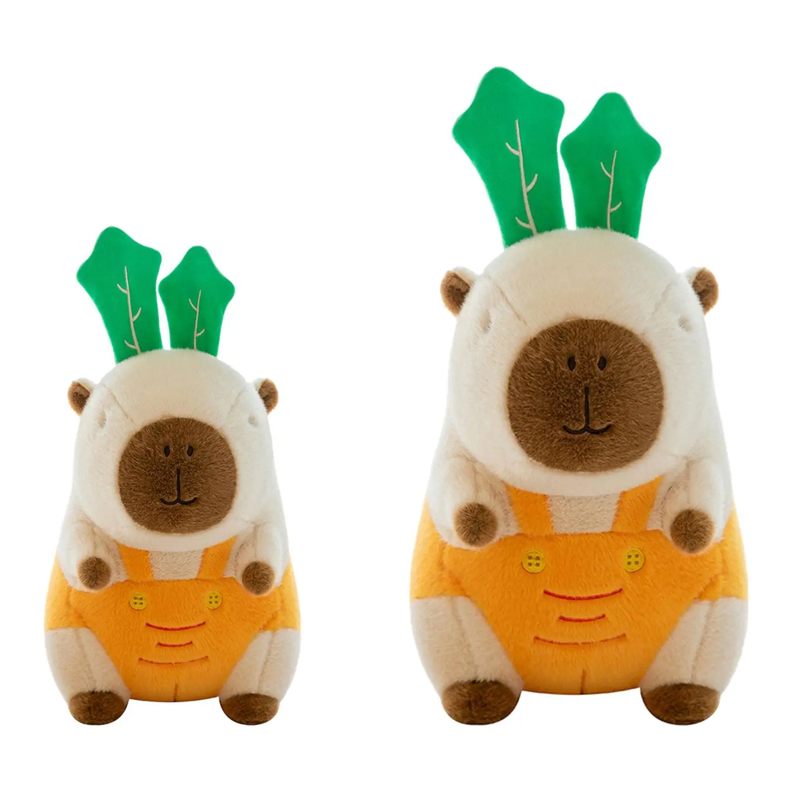 Soft Plush Capybara Toy Hugging Gifts Cartoon Kids Room Decoration Soft Stuffed Toy for Girls Adults Girlfriend Birthday Gifts
