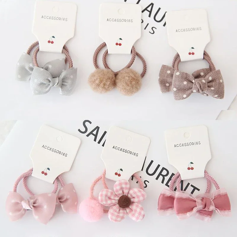 Bandas elásticas con lazo para bebé y niños - Conjunto de 2 diademas - imagen 4