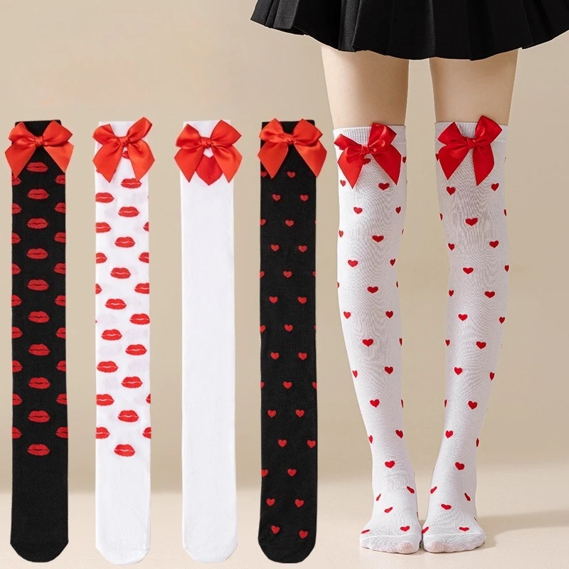 Calcetines altos hasta el muslo para niño – Estilo escolar cómodo