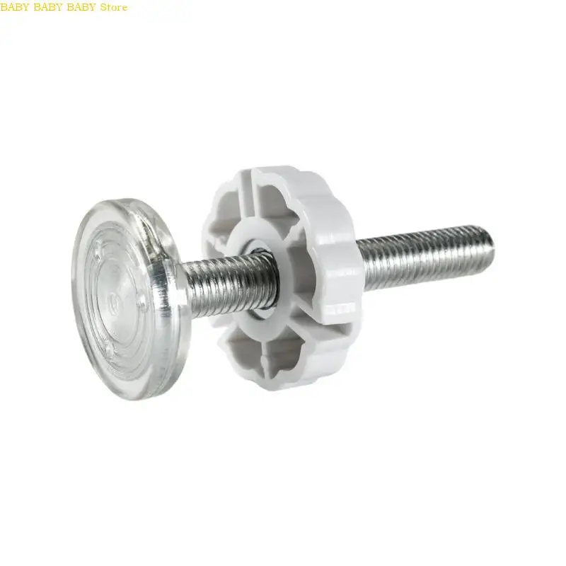 Barrera seguridad infantil antideslizante Q81A, montaje fácil instalar, posicionamiento Flexible, práctico para pasillos, - imagen 4