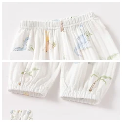 Lawadka pantalones acampanados de verano en algodón con estampado