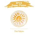 8pcs 7inch plate