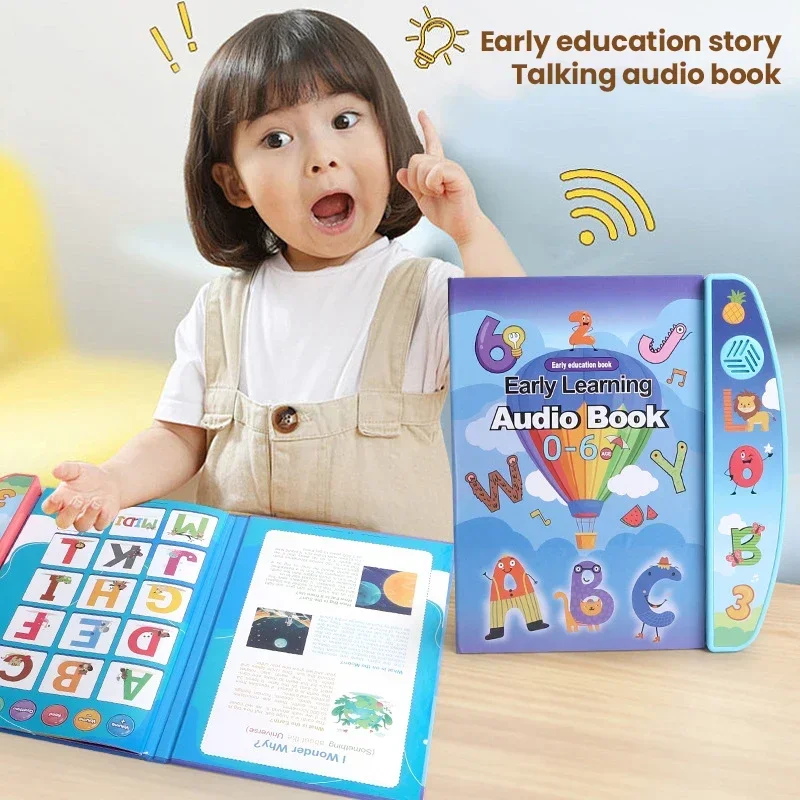 Libro educativo infantil ABC con sonidos – Juguete interactivo