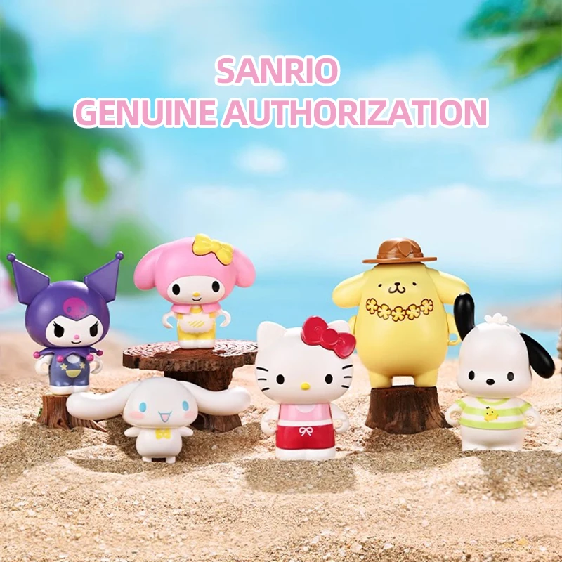 Sanrio-bloques de construcción de la serie de coches de flores, Kuromi Hello Kitty, melodía, muñeco de Anime, modelo de ladrillos, juguetes DIY, regalos para niños - imagen 2