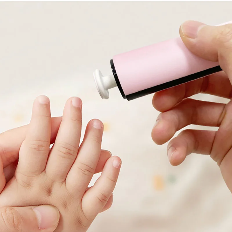 Herramienta pulidora de uñas para chico, cortauñas eléctrico para bebé, cuidado del bebé, cortador de uñas multifuncional, juego de manicura infantil