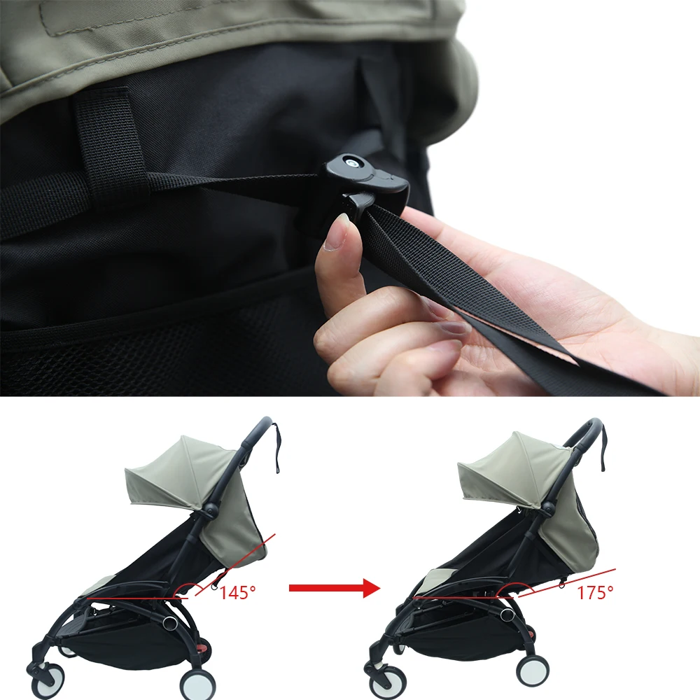 Yoyo Sombrilla UV y cojines impermeables – Accesorios cochecito - imagen 5