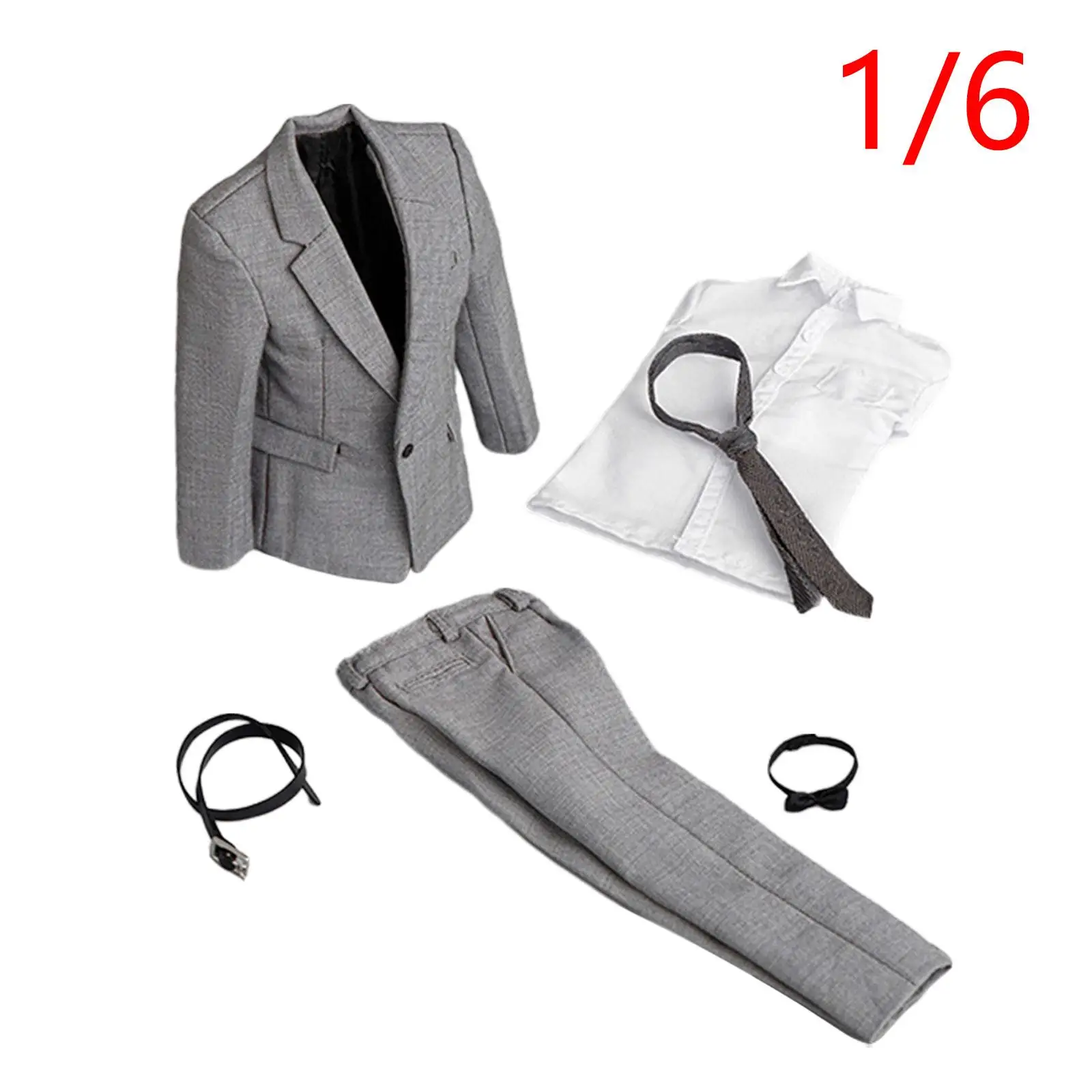 1/6 Action Doll Suit Set Fashion Stylish Handmade Clothing Party Stage Props for 12'' Figures Accessory Costume Dress up Body