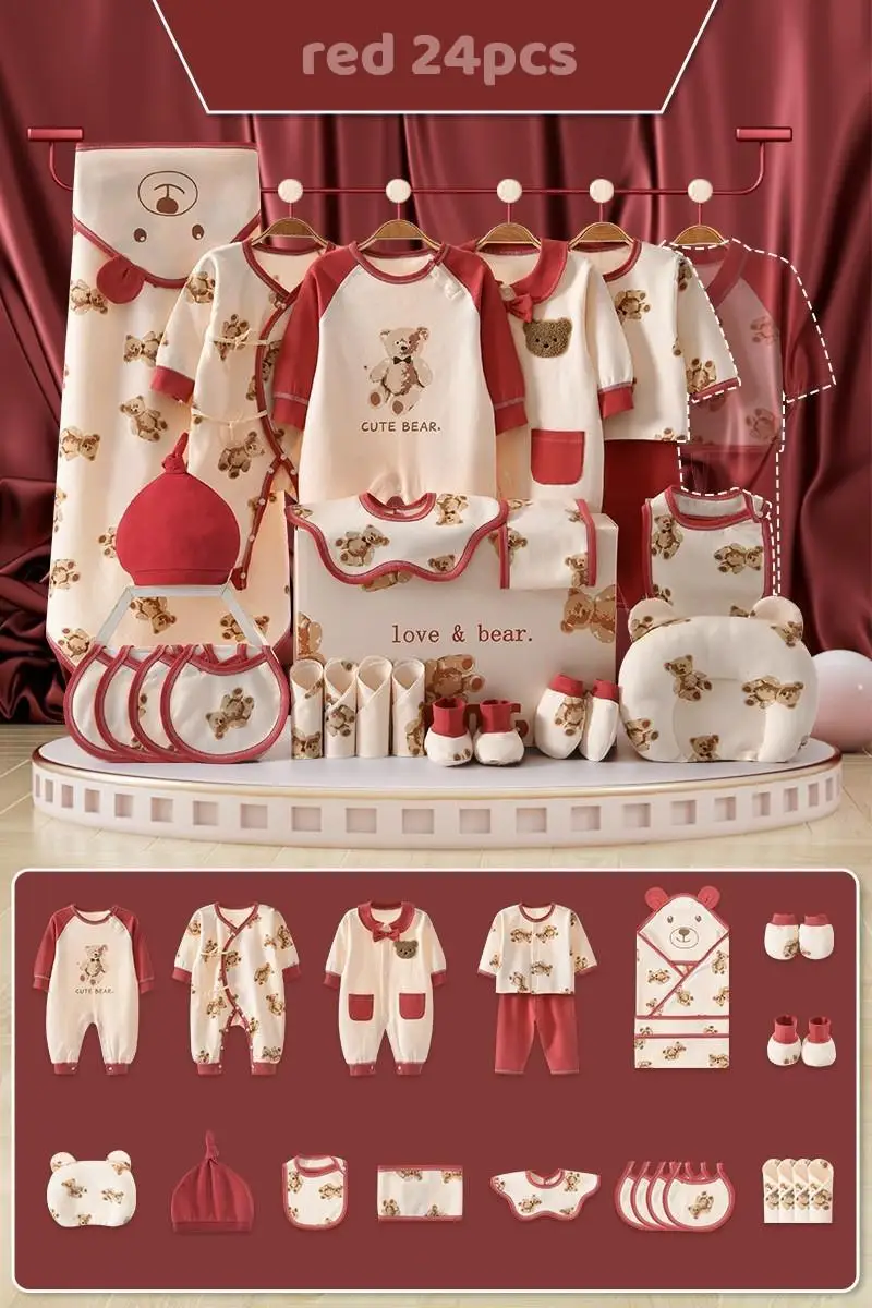 red 24pcs