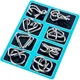 Blue-8PCS