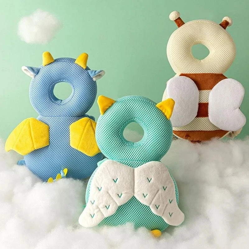 Almohada de seguridad para bebé con protector de cabeza - imagen 4