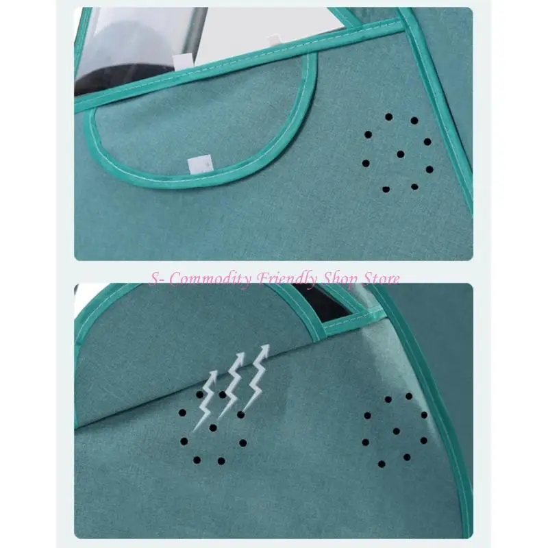 Funda antiviento transparente para cochecito – Protección térmica - imagen 4