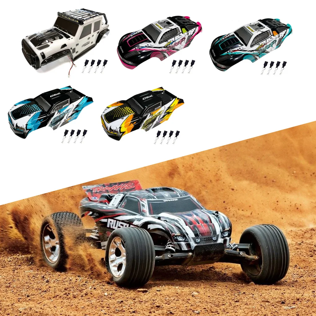 Para SCY Control remoto coche carcasa Original con pines para SCY coche de alta velocidad 16101/16102/16103/16201 Pro 1/16 parte - imagen 5