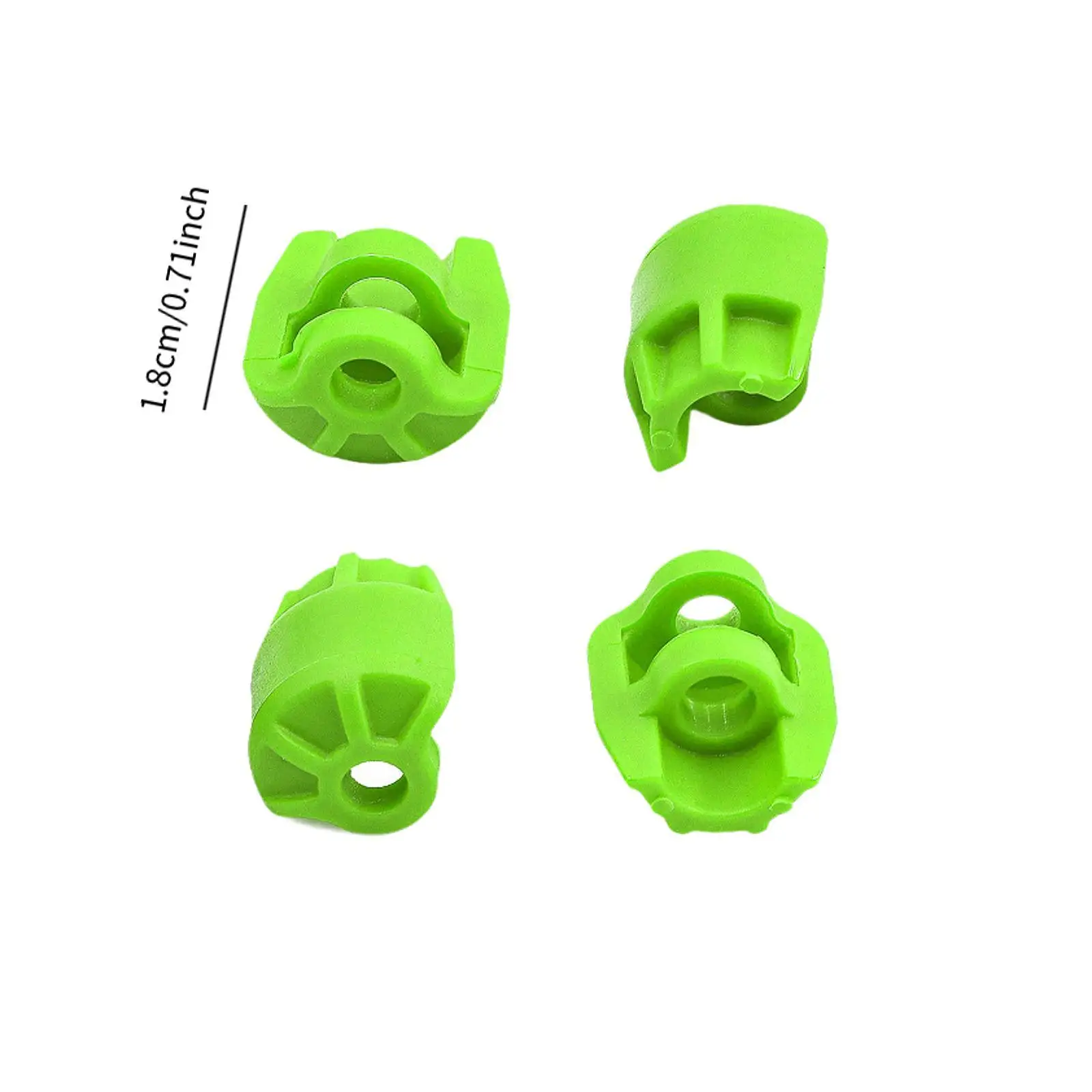 4 Pieces Shock Cap Protector Professional Upgrades Part RC Shock Absorber Cap for 1/7 RC Car Upgrades Parts Crawler Replacement