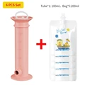 Pink tube 5pcs 200ml