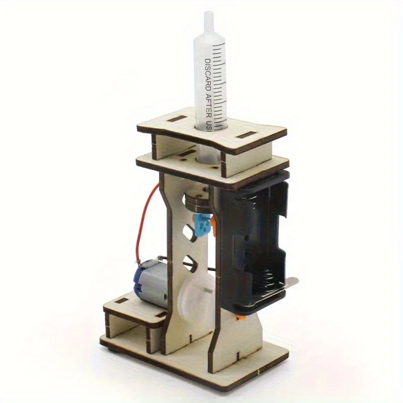 Kit STEM para niños: rompecabezas 3D de madera con motor