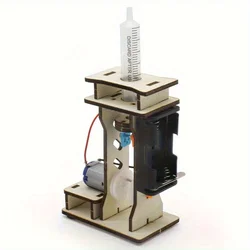 Kit STEM para niños: rompecabezas 3D de madera con motor