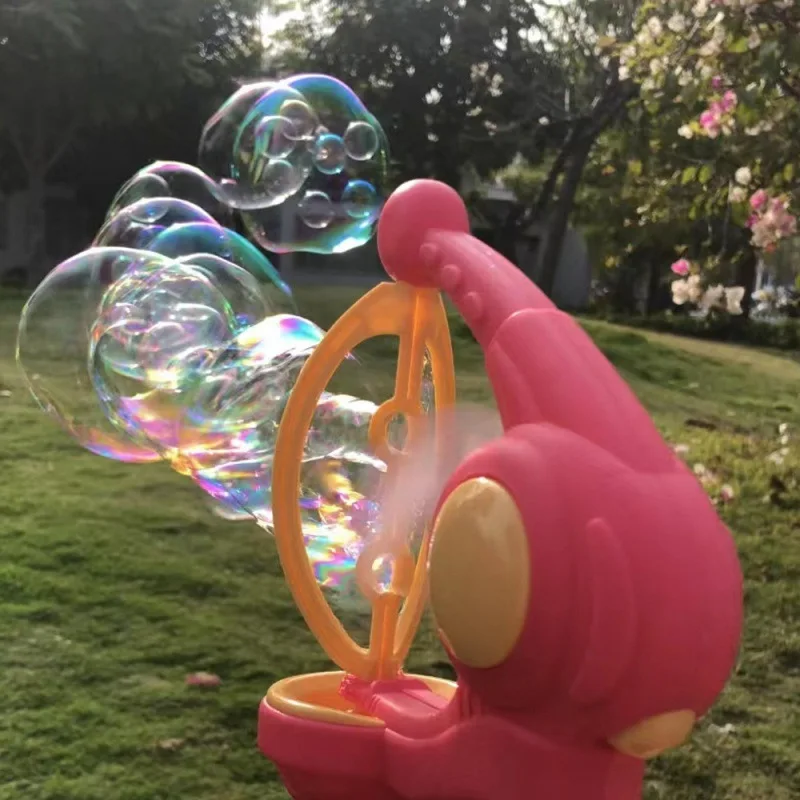 Máquina de burbujas eléctrica infantil para jardín y exterior - imagen 4