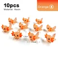 10pcs Axolotl-Orange