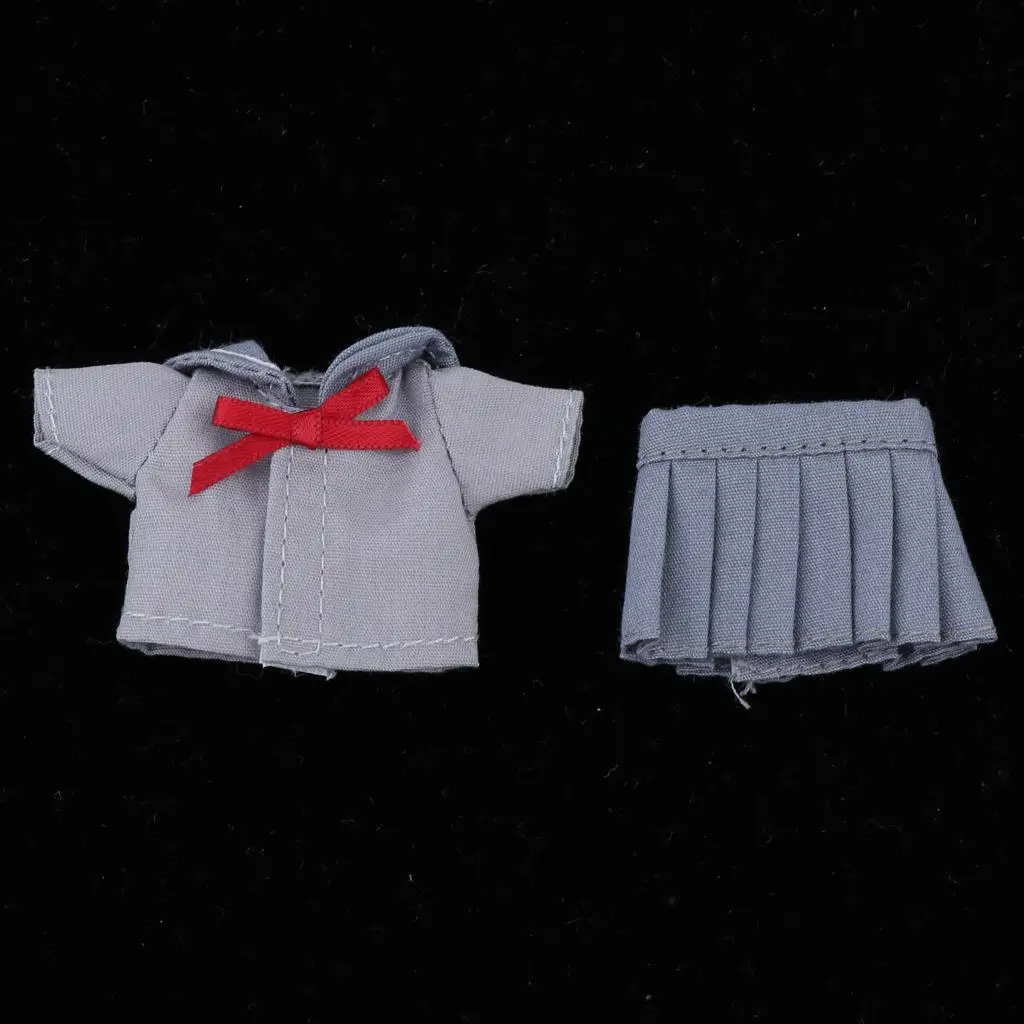 Doll School Uniform Skirt for Obitsu11 Doll Party Casual Outfit
