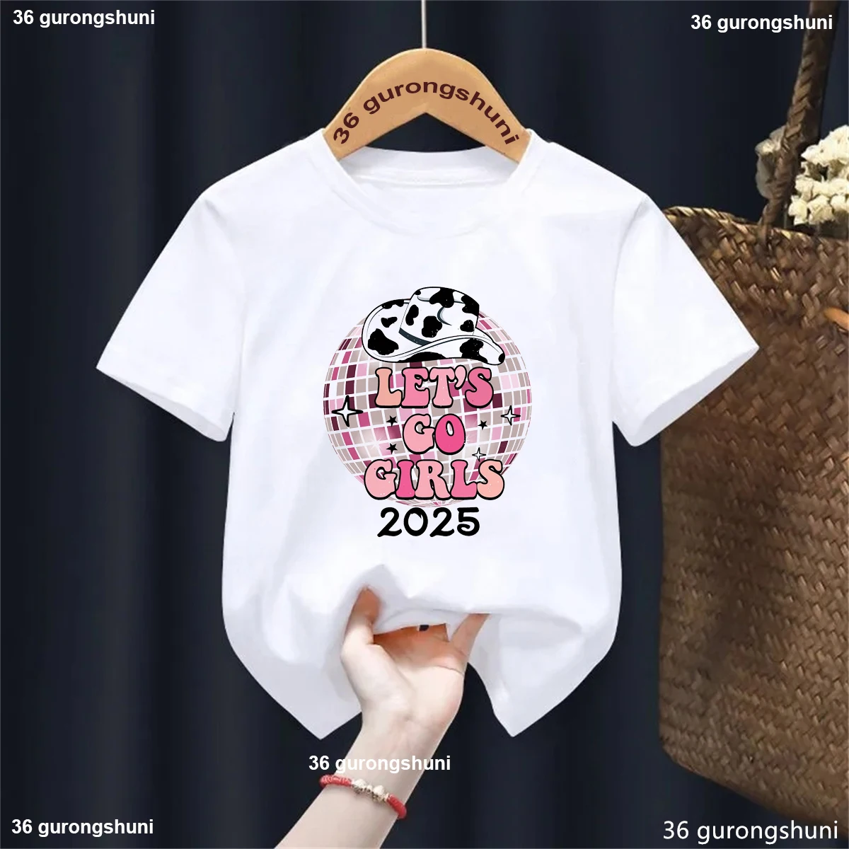 Let'S Go Girls Camiseta estampado cactus y sombrero de fresa - imagen 2