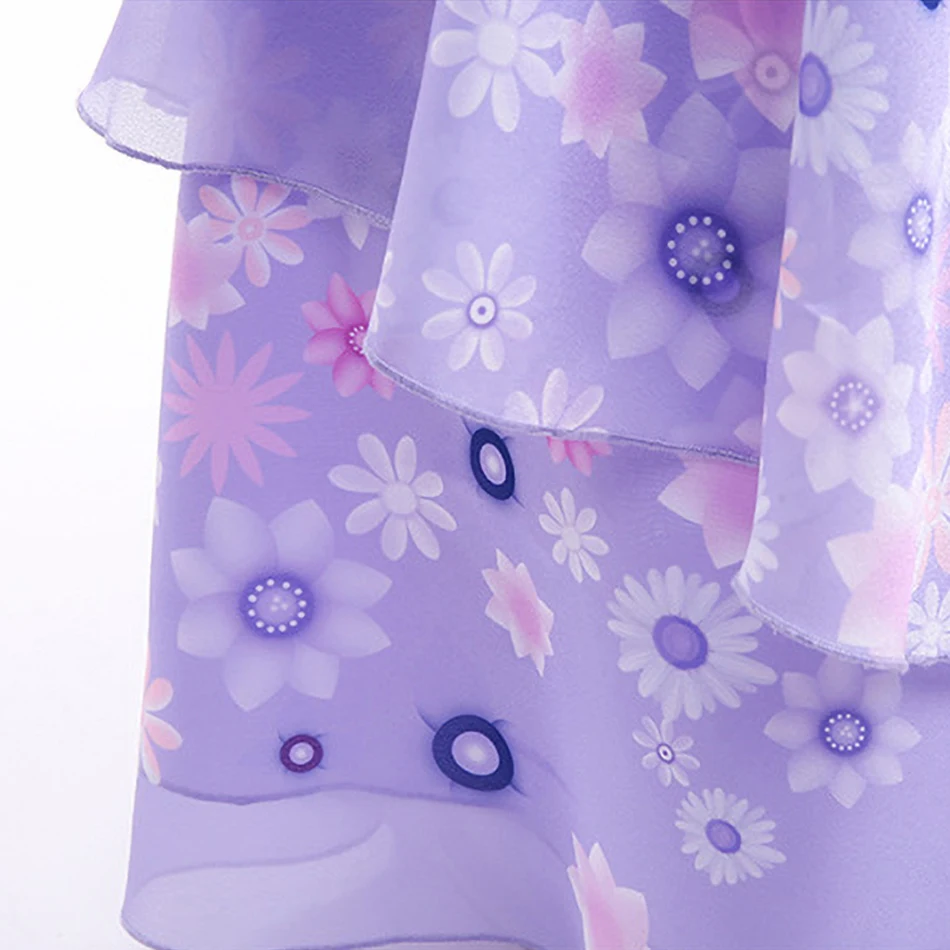 Disfraz Isabela Encanto niña vestido floral verano - imagen 3