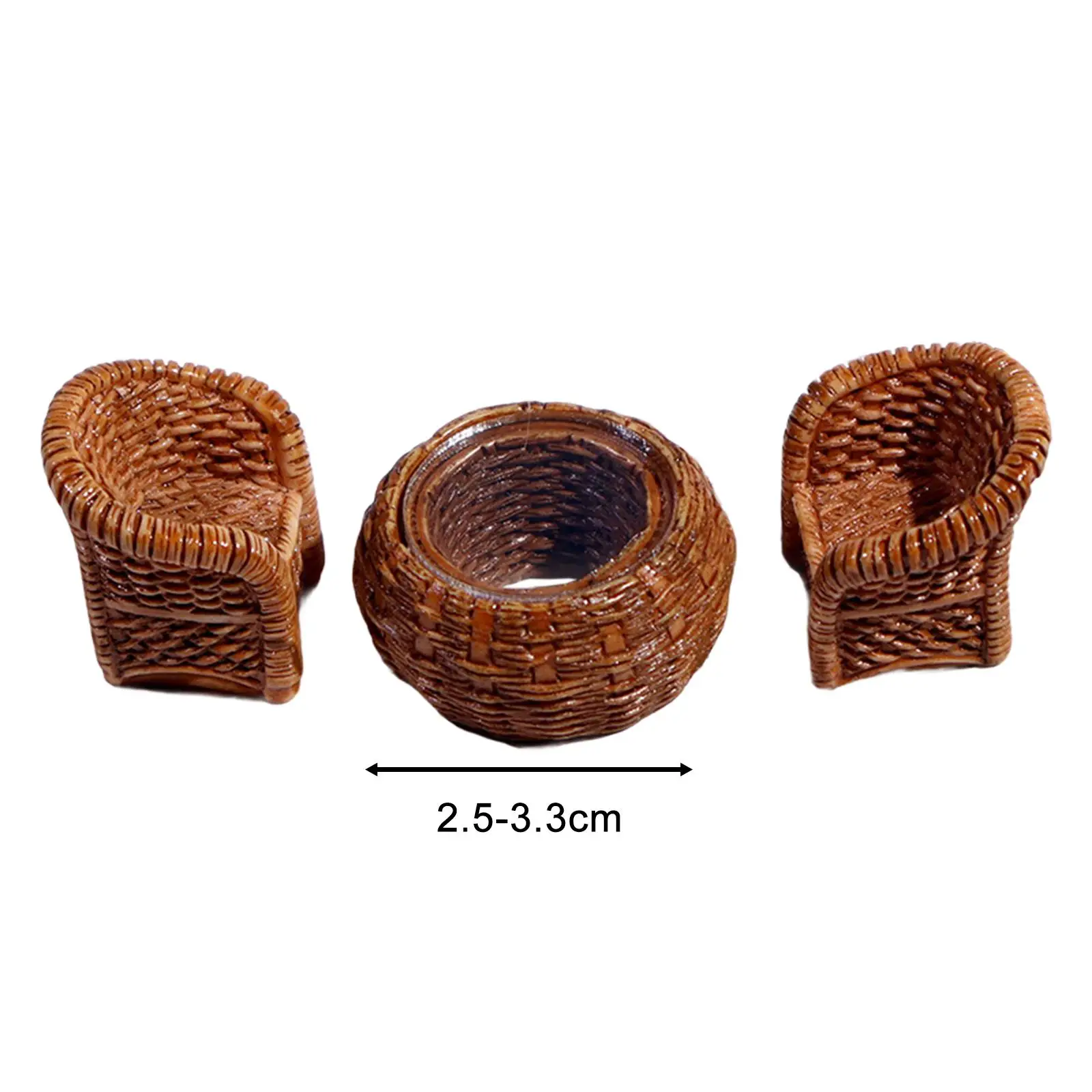1:12 1:6 Dollhouse Furniture Micro Landscape Doll Accessories Decoration Scenery Supplies for Home Kitchen Living Room Ornaments