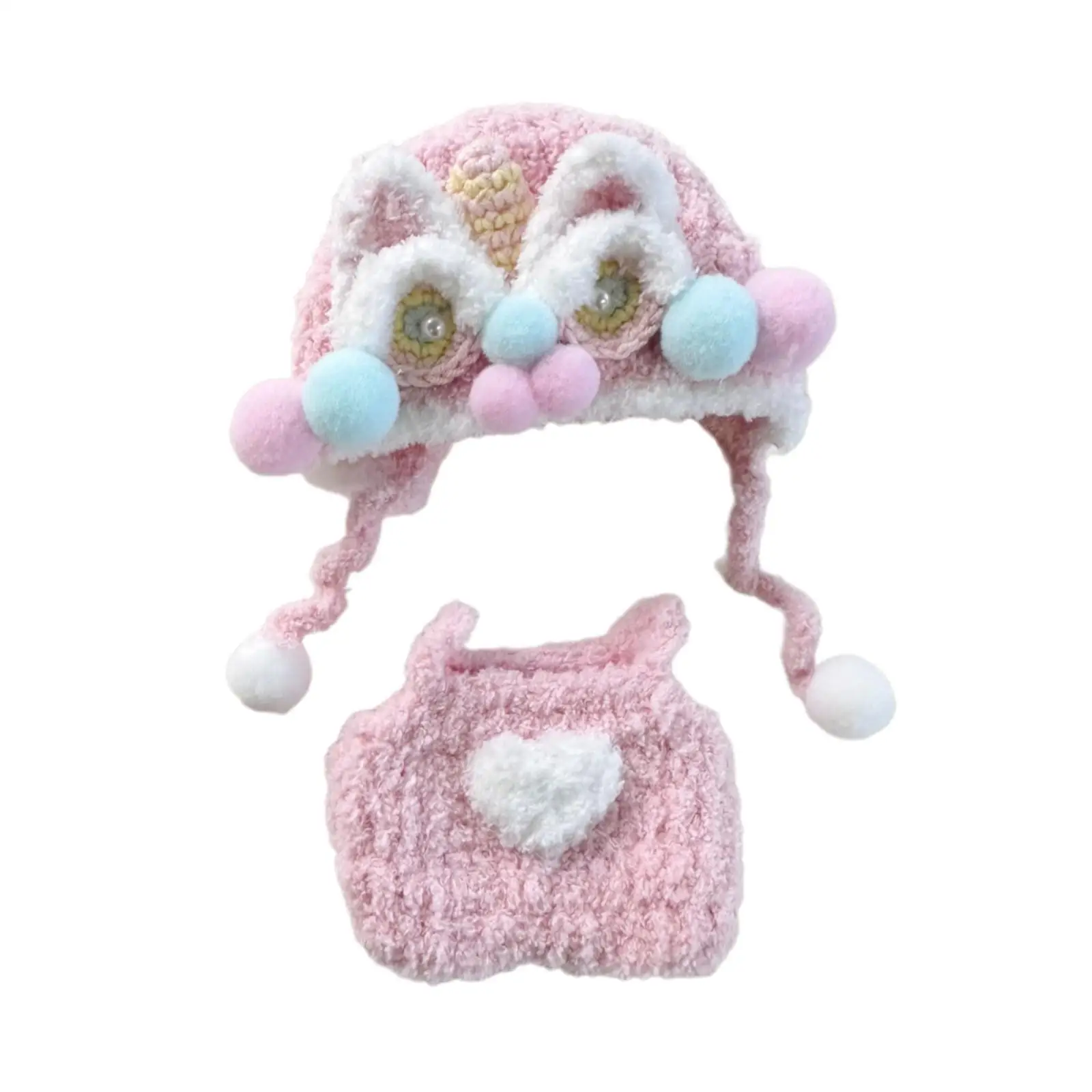 Doll Clothes Doll Cos Accessory DIY for Kids Birthday Gift Doll Outfit Dress up for 5.91'' Doll Imagination Coordination