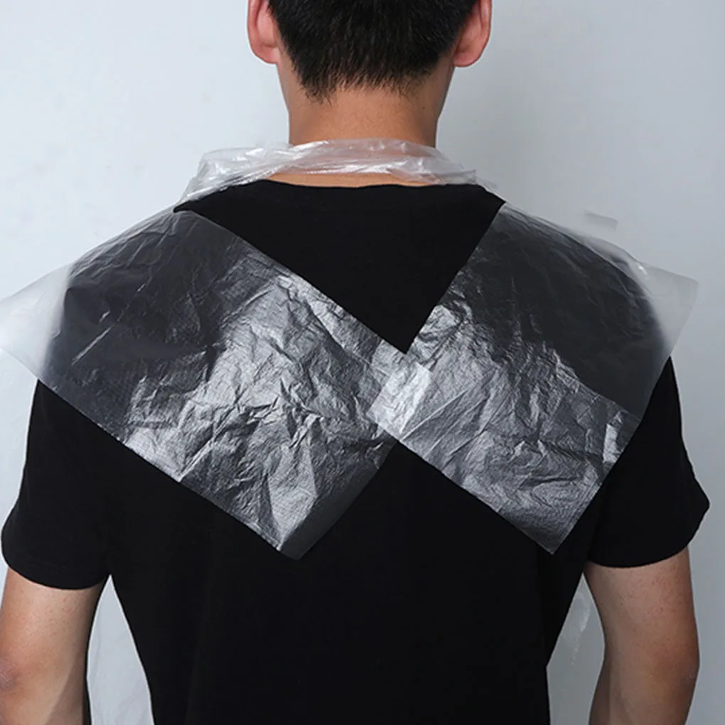 Delantal desechable transparente para peluquería infantil - imagen 5