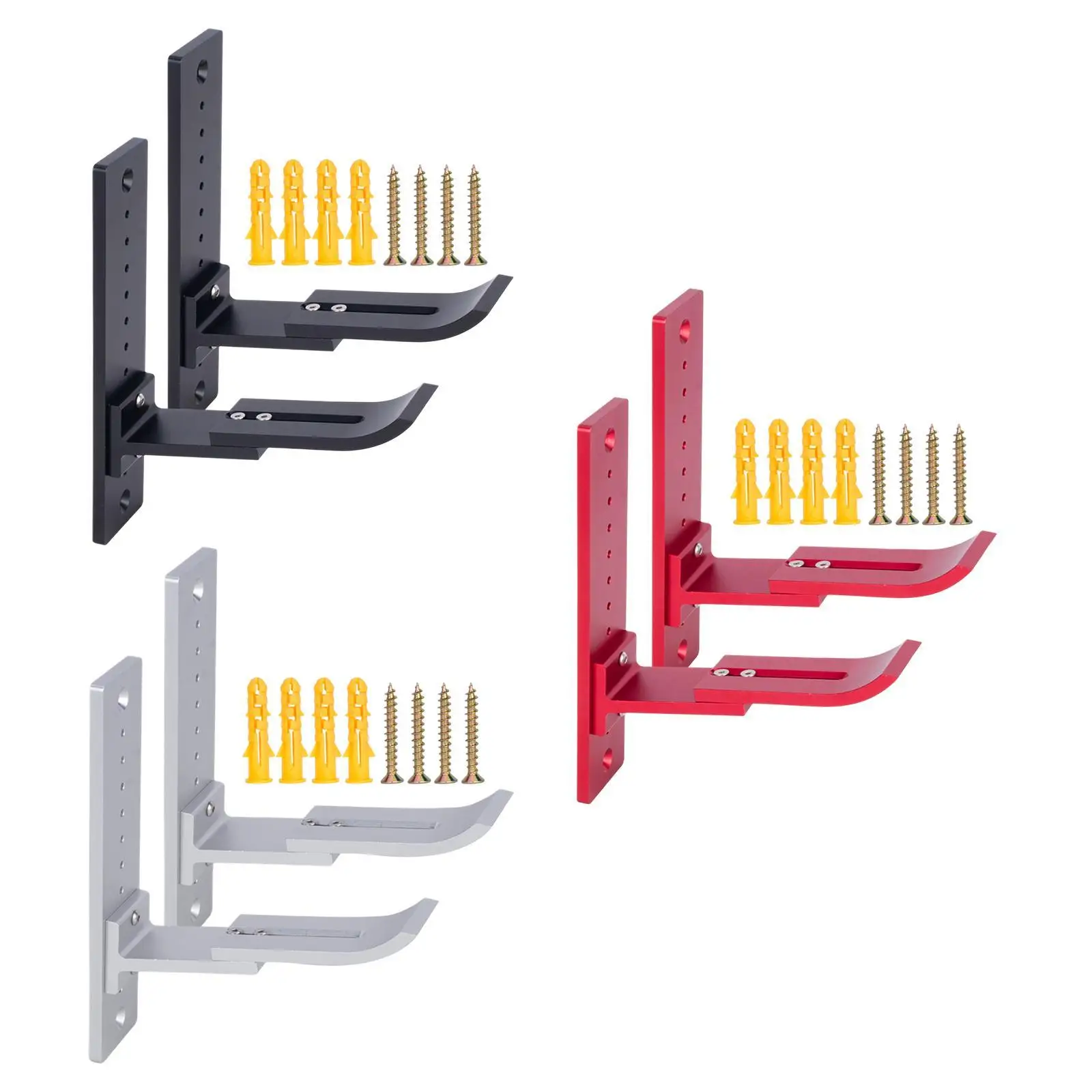 RC Model Car Storage Rack Practical Adjustable Wall Mounted Rack for 1/18 1/16