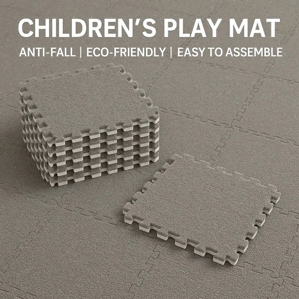 Alfombra de rompecabezas bebé tapete juego suave EVA - imagen 5