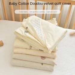 Funda nórdica para bebé con oso bordado en algodón - Estaciones