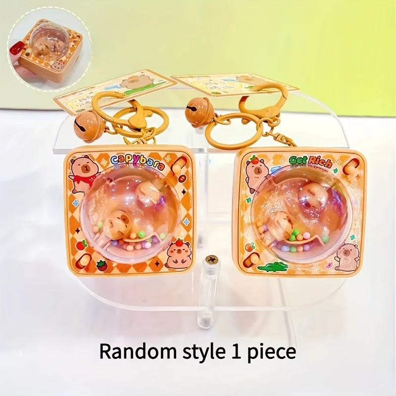 Llavero capibara kawaii para niños - imagen 4